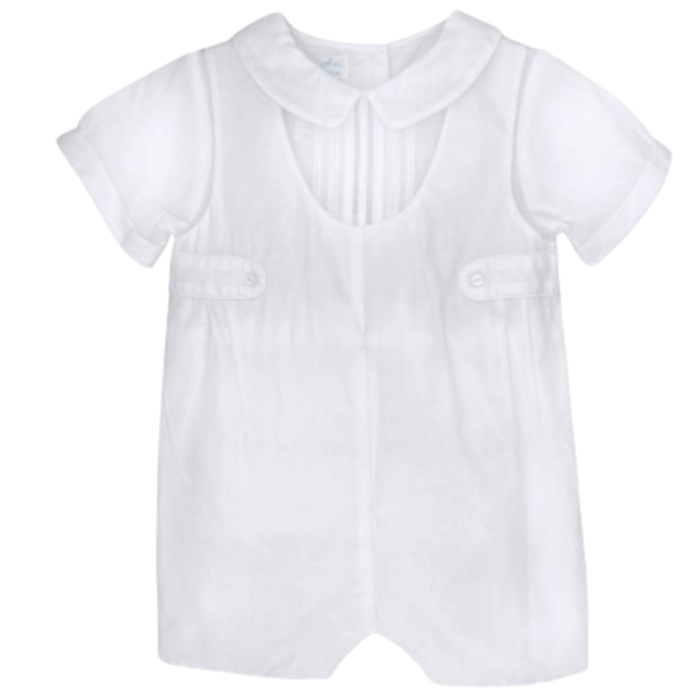 Basic Tab Romper Shortall (2 Color Options)