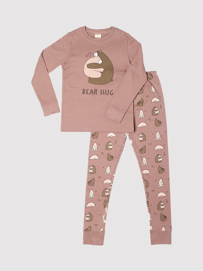 Bear Hug Kids PJ Set - Millie + Moose