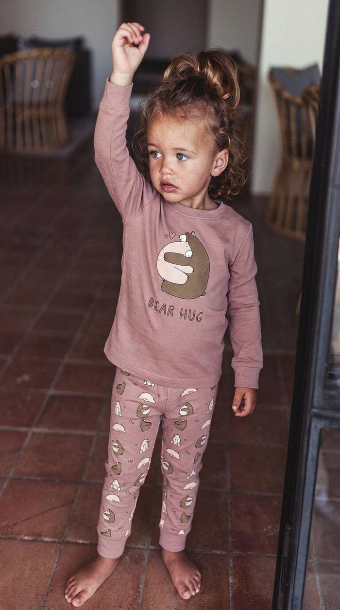 Bear Hug Kids PJ Set - Millie + Moose