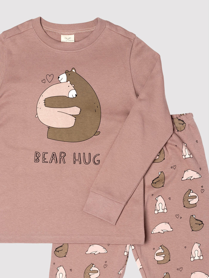 Bear Hug Kids PJ Set - Millie + Moose