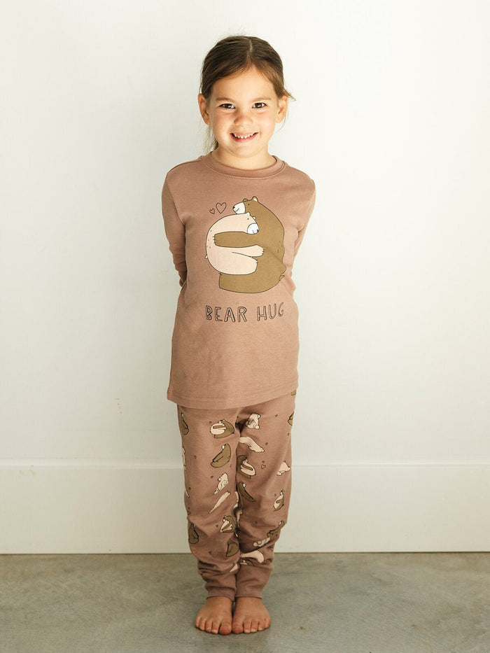 Bear Hug Kids PJ Set - Millie + Moose