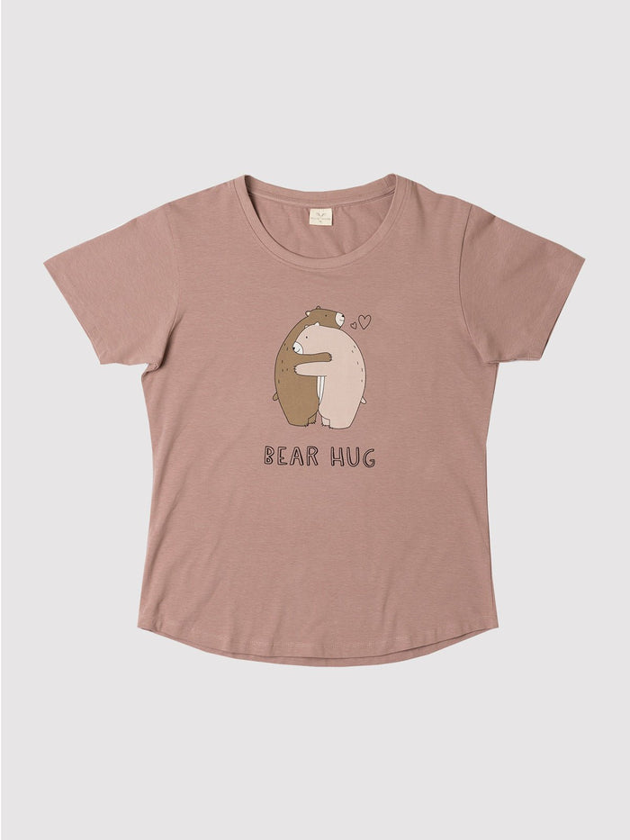 Bear Hug Ladies T - Millie + Moose