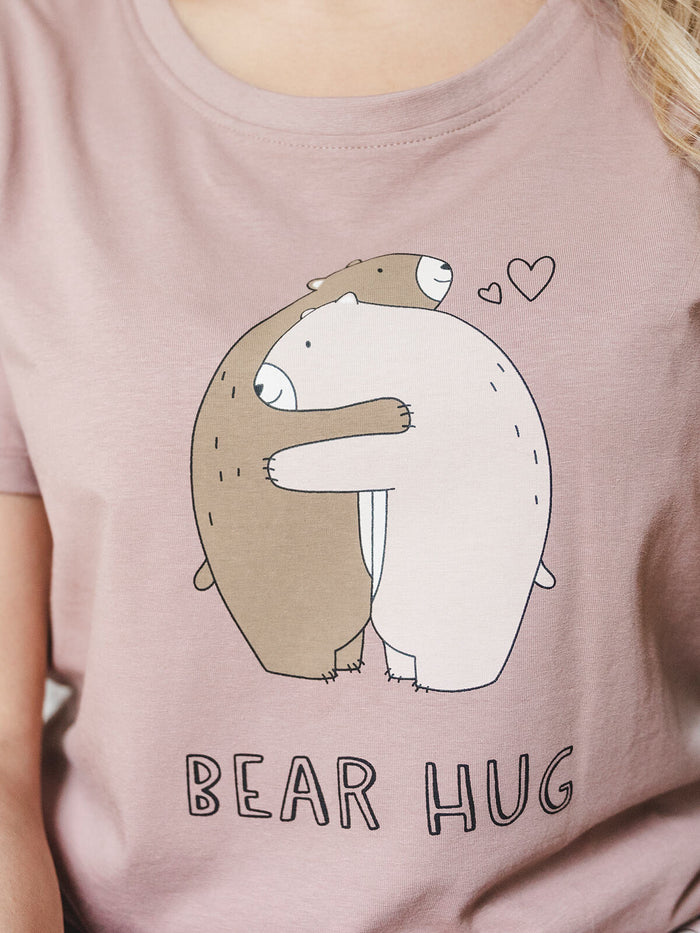 Bear Hug Ladies T - Millie + Moose