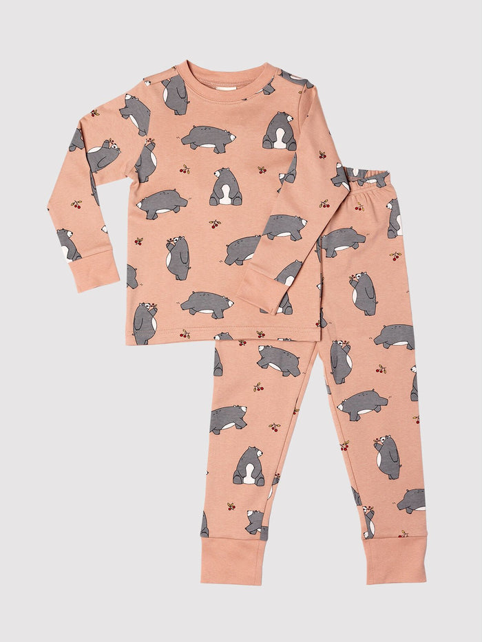 Beary Bear Kids PJ Set - Millie + Moose