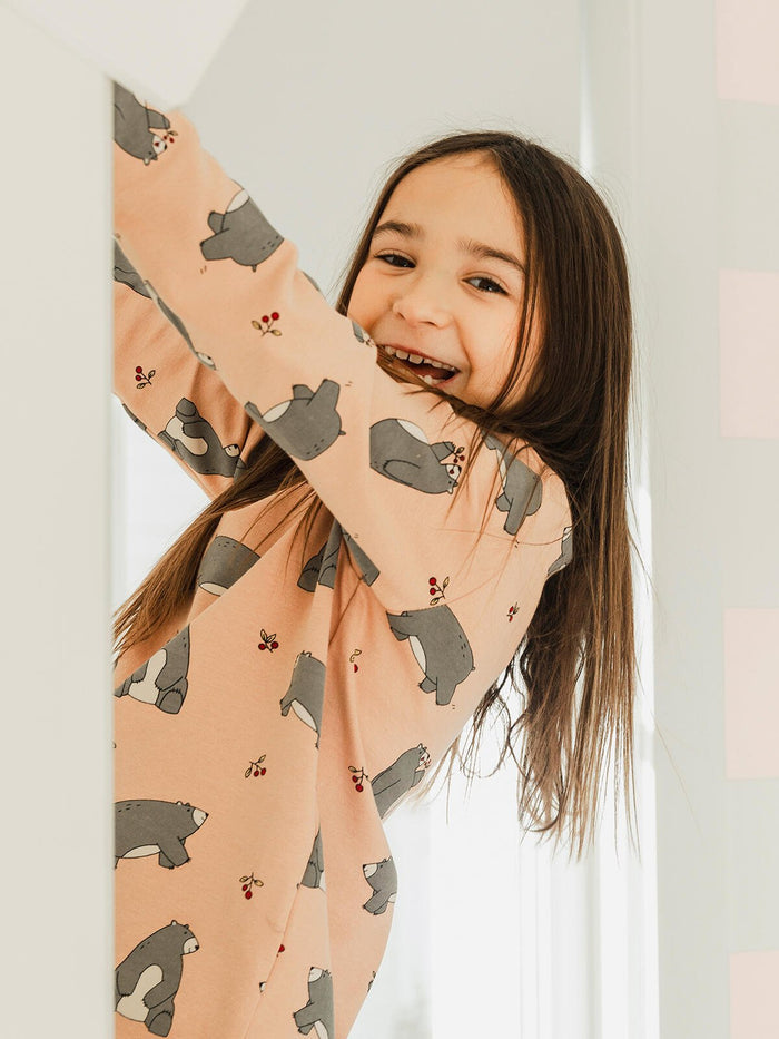 Beary Bear Kids PJ Set - Millie + Moose
