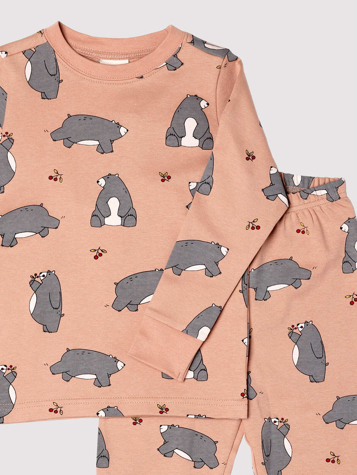 Beary Bear Kids PJ Set - Millie + Moose