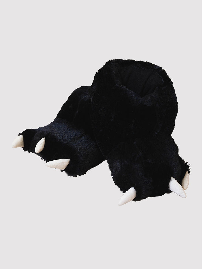 Black Bear Paw slipper - Millie + Moose