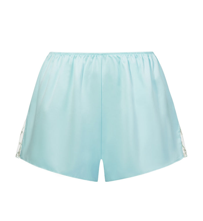 Bloom Delight Shorts - MISTY TURQUOISE