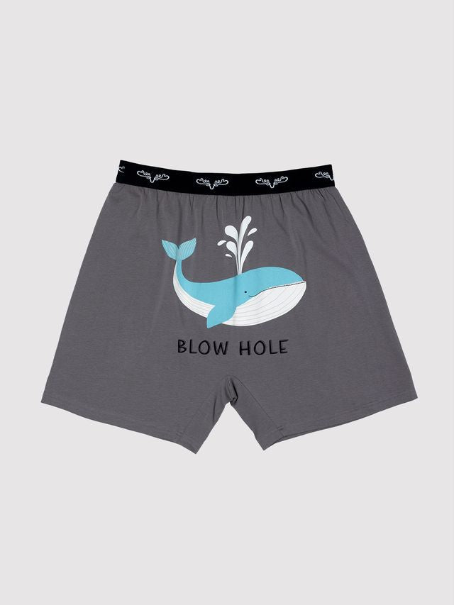 Blow Hole — Men's Boxers - Millie + Moose