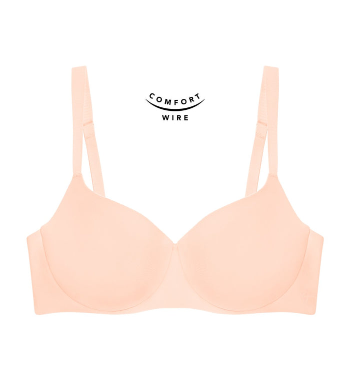 Body Make Up Illusion Smooth Wired Padded Bra - POWDER BRUSH