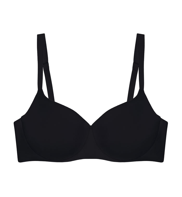 Body Make Up Illusion Smooth Wired Padded Bra - BLACK