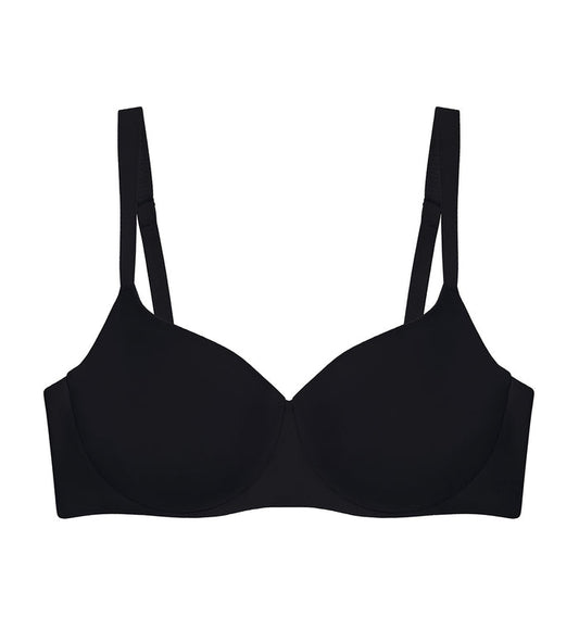 Body Make Up Illusion Smooth Wired Padded Bra - BLACK