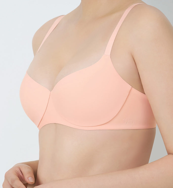 Body Make Up Illusion Smooth Wired Padded Bra - POWDER BRUSH