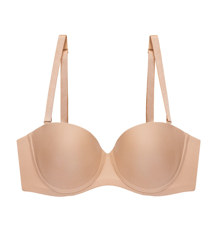 BODY MAKE UP WIRED PUSH UP BRA WITH DETACHABLE STRAPS - SMOOTH SKIN