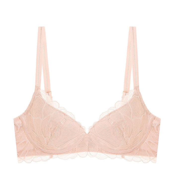 Botanic Wired Push Up Bra - SOFT MAUVE