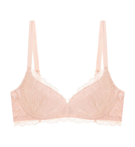 Botanic Wired Push Up Bra - SOFT MAUVE