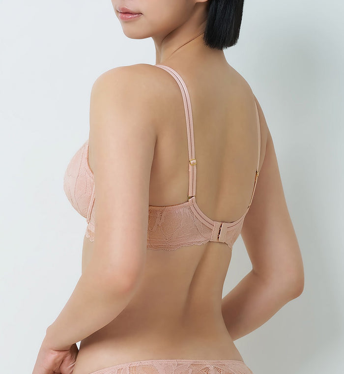 Botanic Wired Push Up Bra - SOFT MAUVE