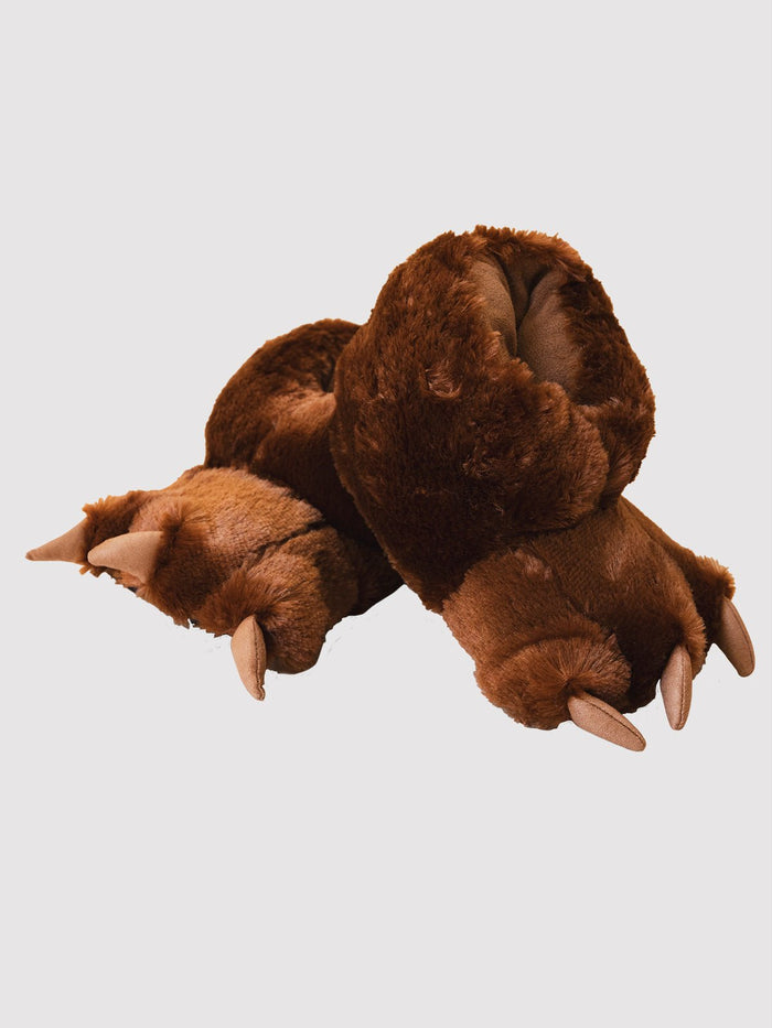 Brown Bear Paw Slipper - Millie + Moose