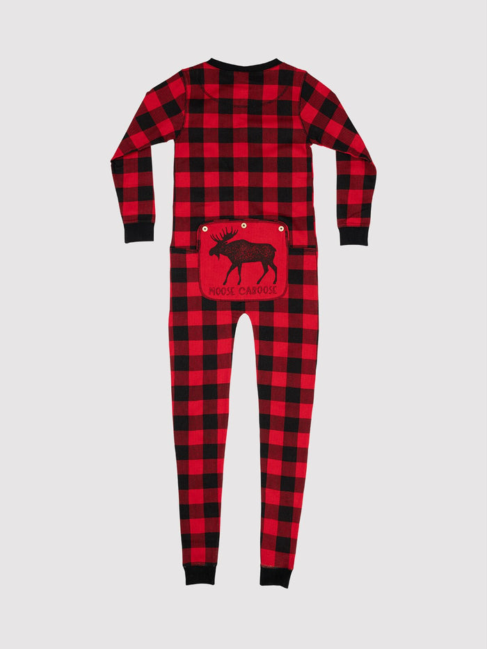 Buffalo Plaid Kids Onesie - Millie + Moose