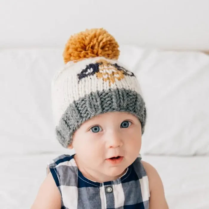 Bumble Bee Knit Beanie Hat