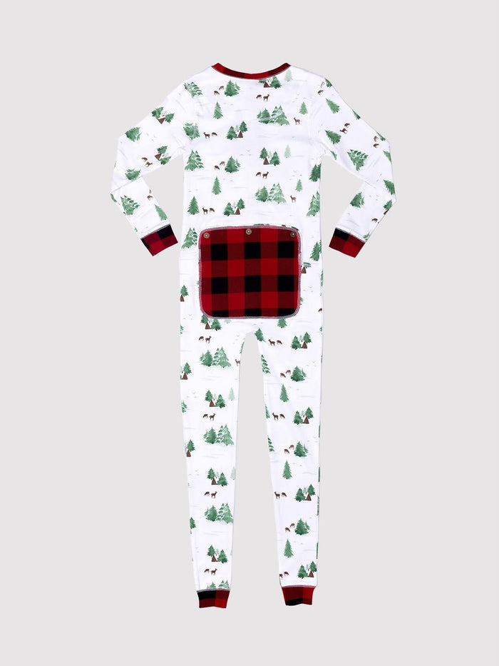 Cabin In The Woods — Adult Onesie - Millie + Moose
