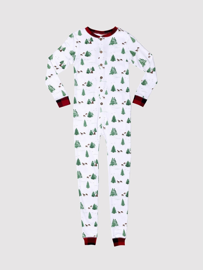 Cabin In The Woods — Adult Onesie - Millie + Moose