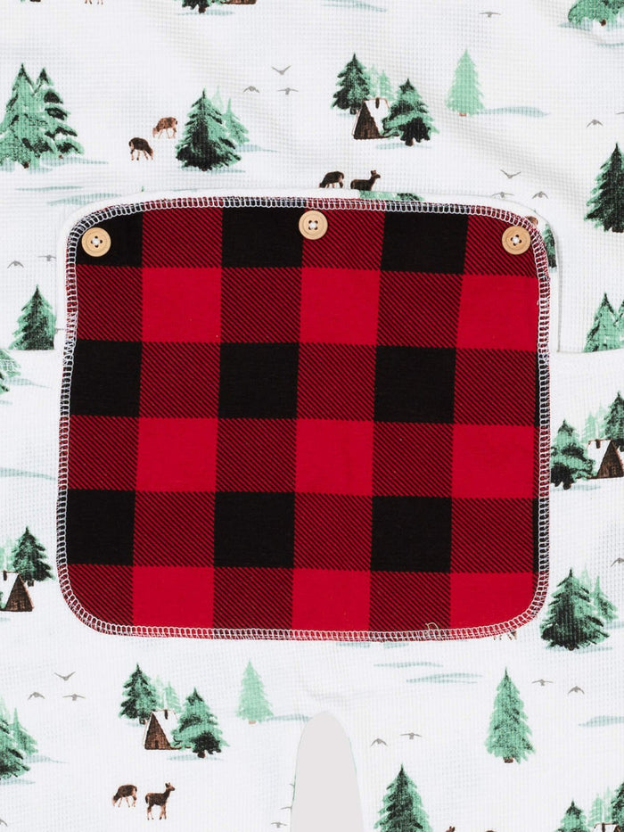 Cabin In The Woods — Adult Onesie - Millie + Moose