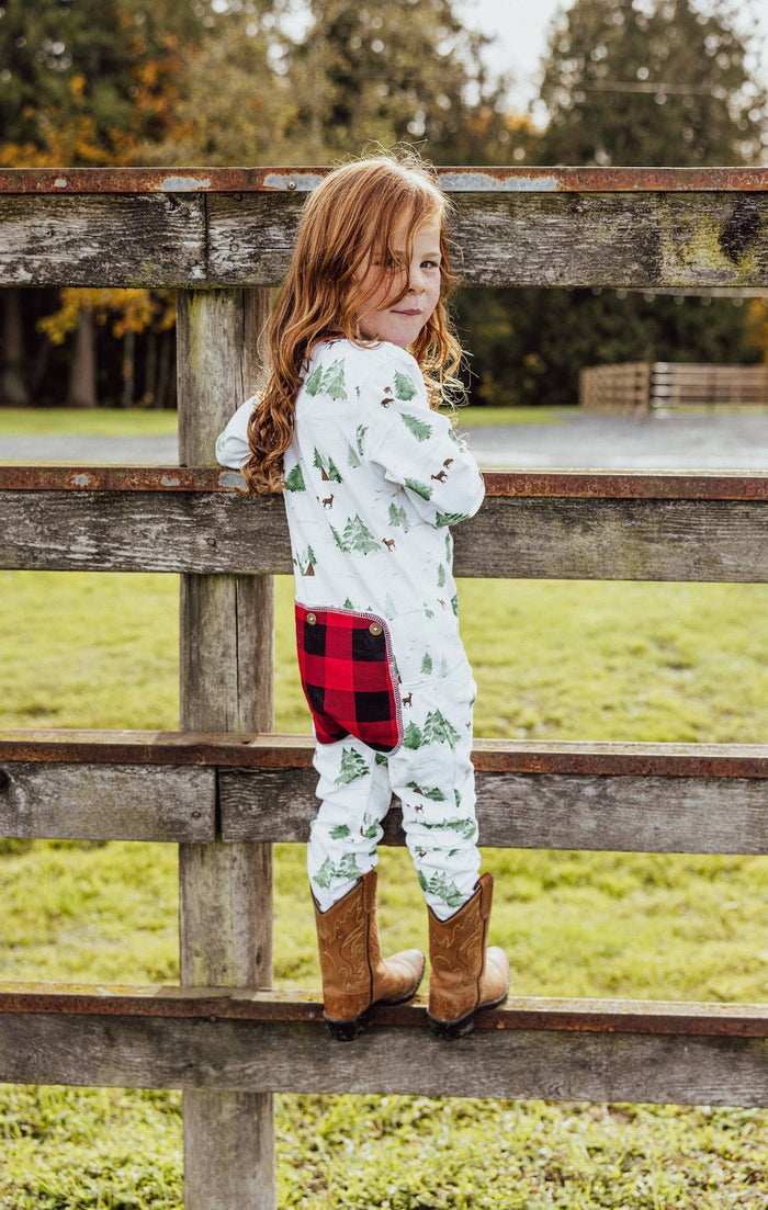 Cabin In The Woods Kids Onesie - Millie + Moose