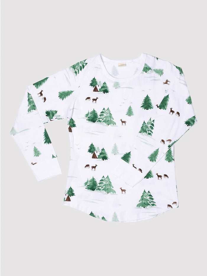Cabin In The Woods — Ladies Long Sleeve - Millie + Moose