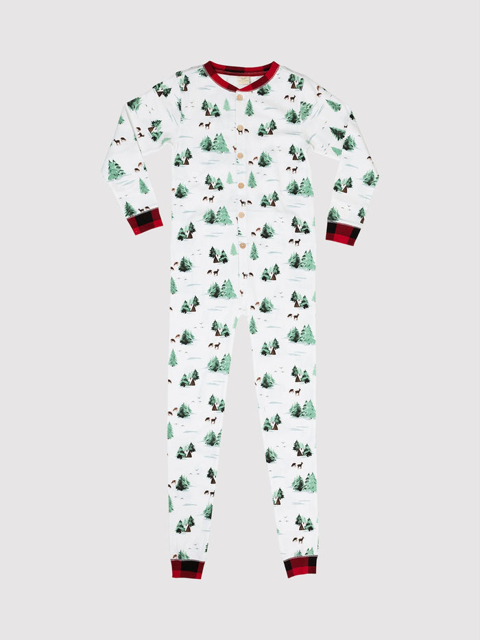 Cabin In The Woods Youth Onesie - Millie + Moose