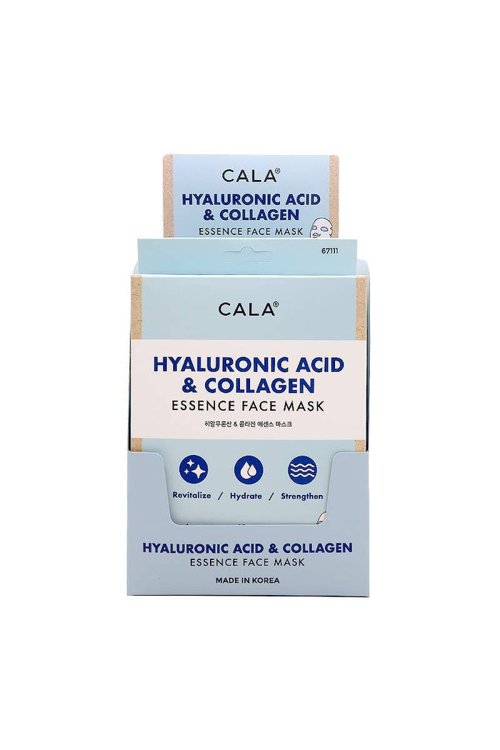 CALA 67111 Hyaluronic Acid & Collagen Essence Face Mask - 6