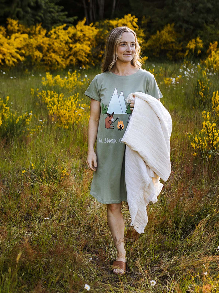 Camp — Ladies Nightshirt - Millie + Moose