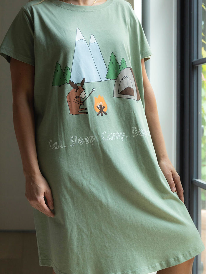 Camp — Ladies Nightshirt - Millie + Moose
