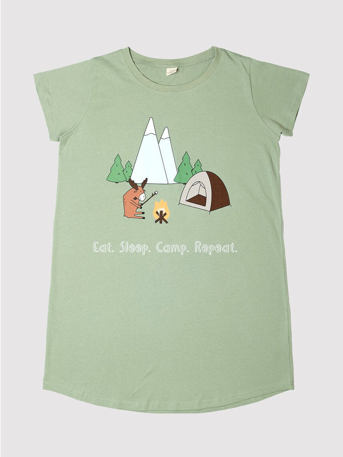 Camp — Ladies Nightshirt - Millie + Moose
