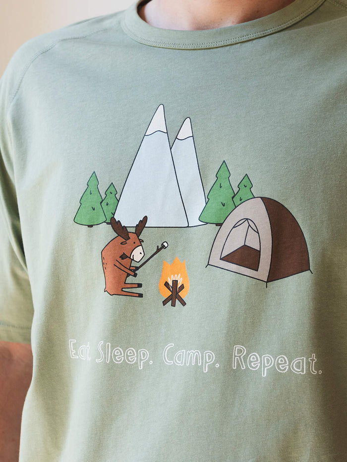 Camp — Men's PJ T - Millie + Moose