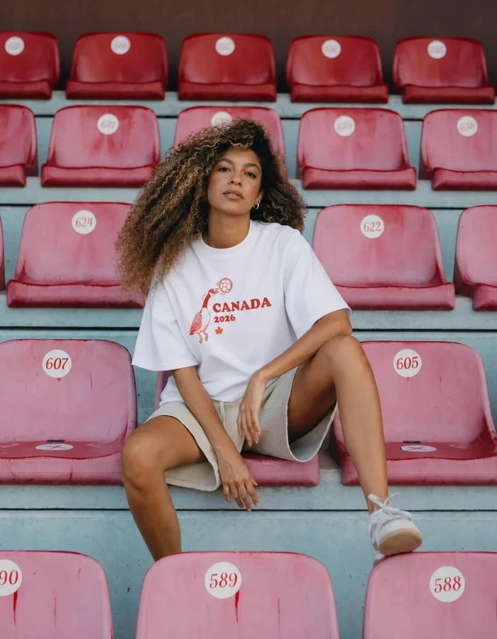 Canada Goose 2026 — Oversized White Tee - Millie + Moose