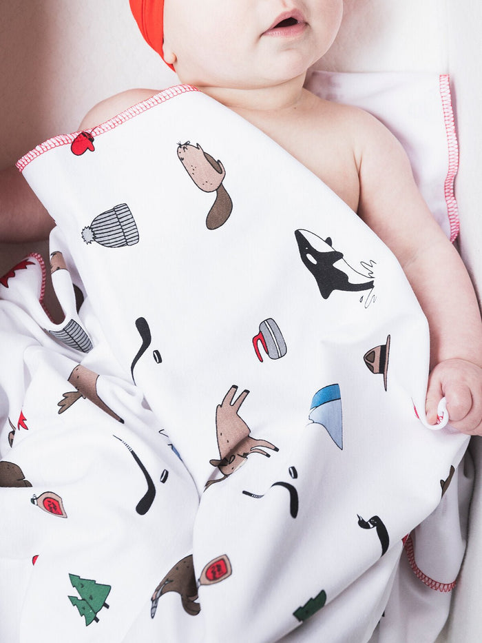 Canadiana — Baby Blanket - Millie + Moose