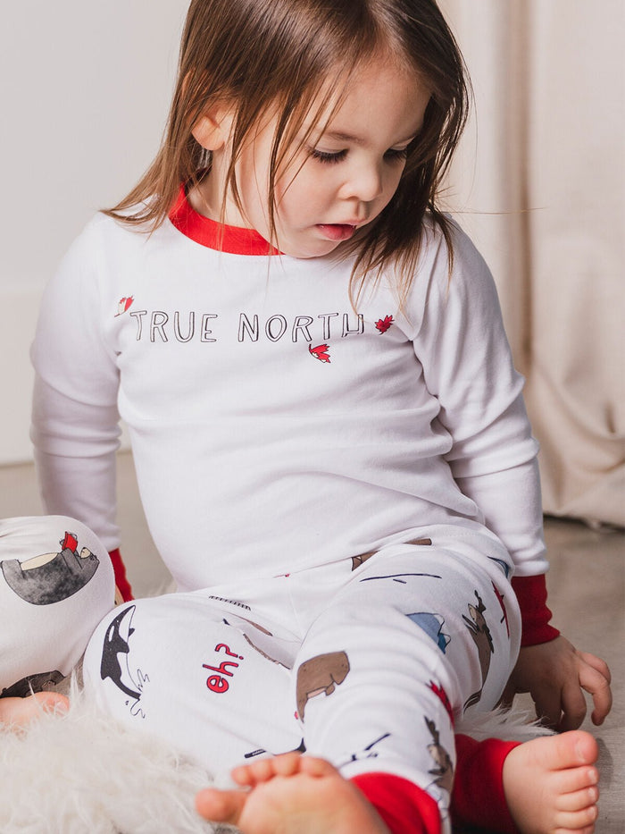 Canadiana Kids PJ Set - Millie + Moose