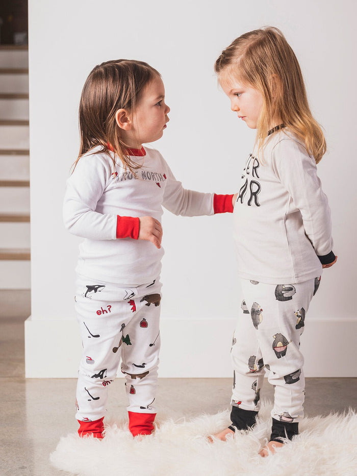 Canadiana Kids PJ Set - Millie + Moose