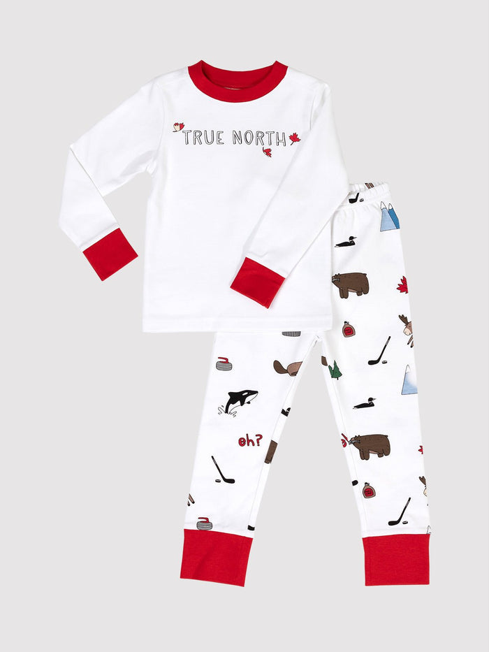 Canadiana Kids PJ Set - Millie + Moose
