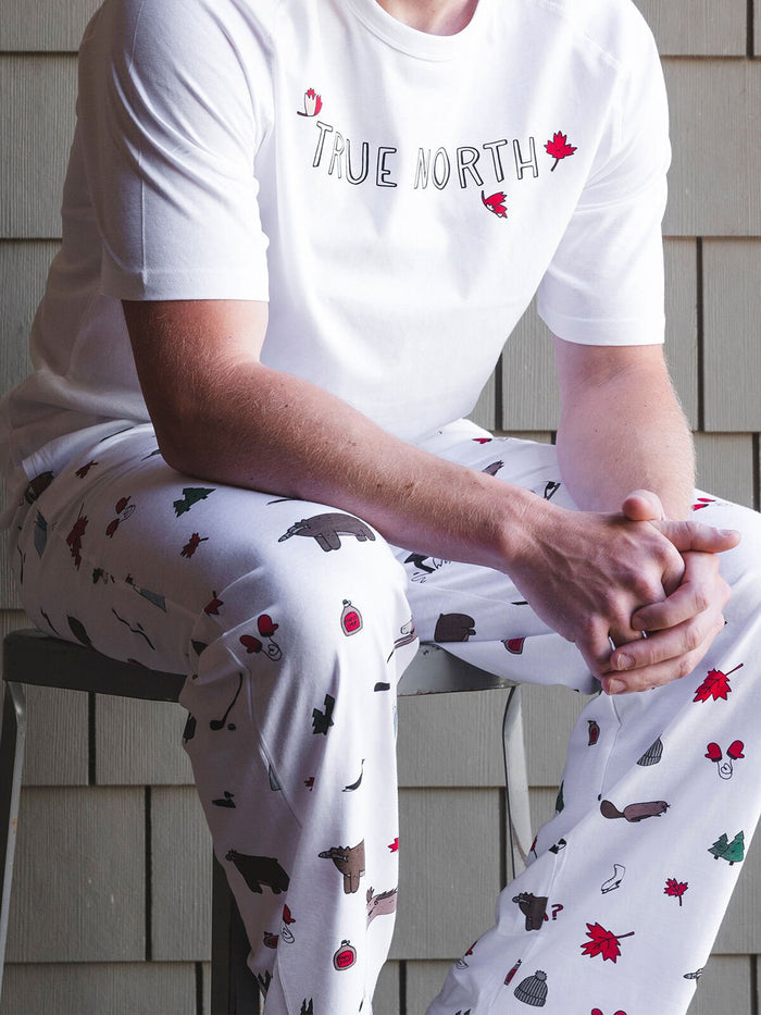 Canadiana Men's PJ Pants - Millie + Moose