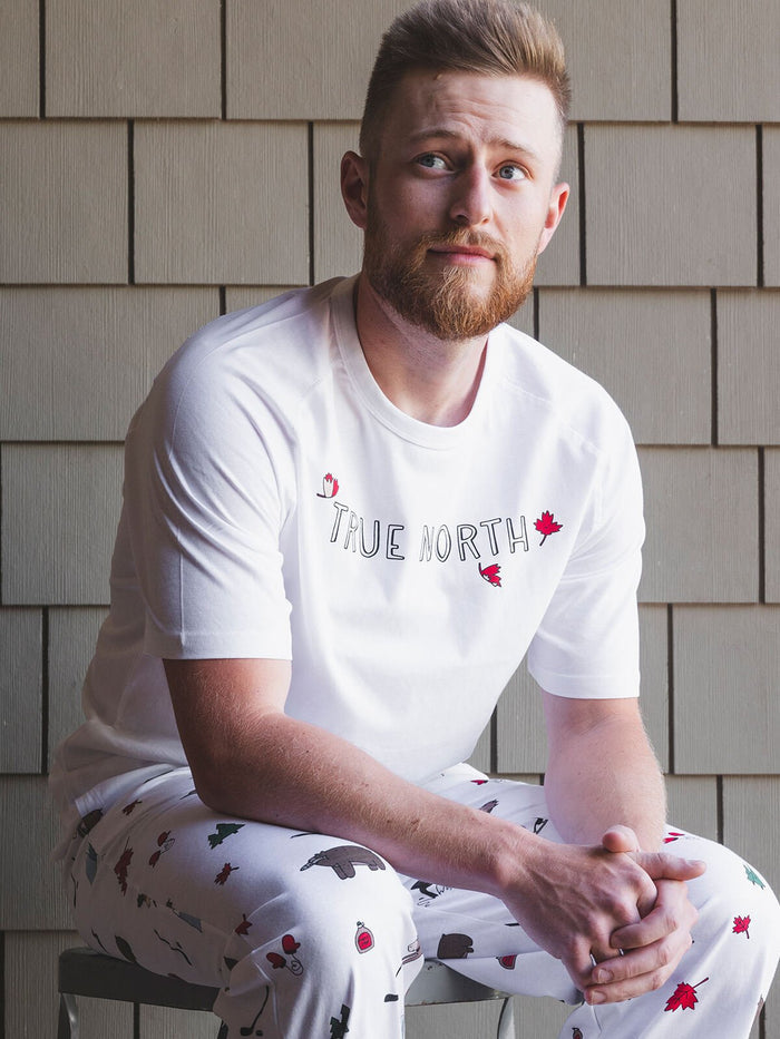 Canadiana Men's PJ T - Millie + Moose