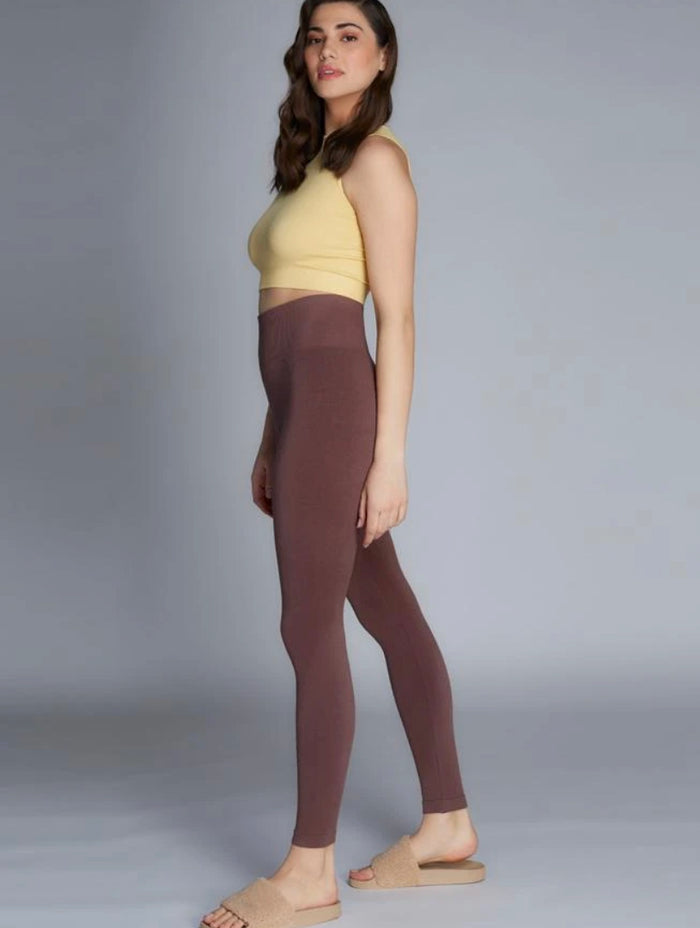 Cest moi bamboo Rib High Waisted full length tights