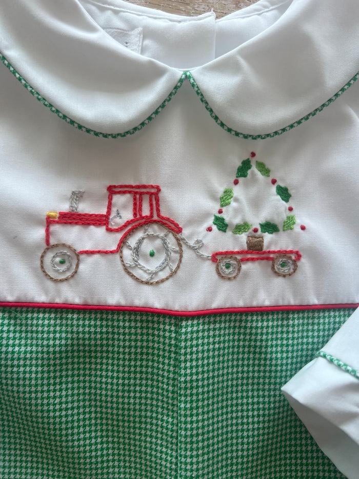 Christmas Tree Farm Embroidered Longall