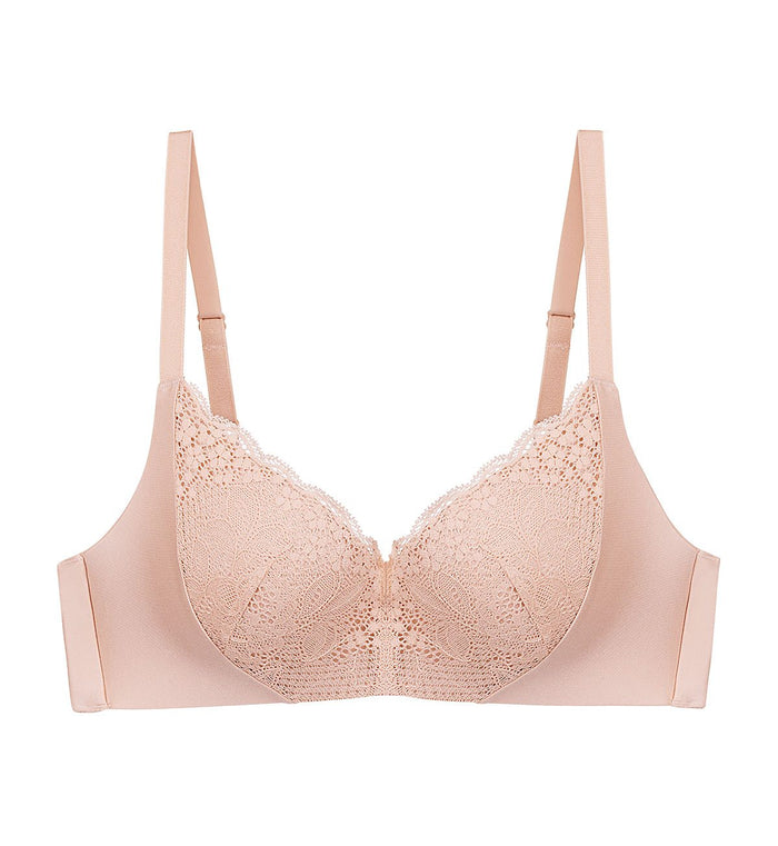COMFORT TOUCH NON-WIRED PADDED BRA - NEUTRAL BEIGE