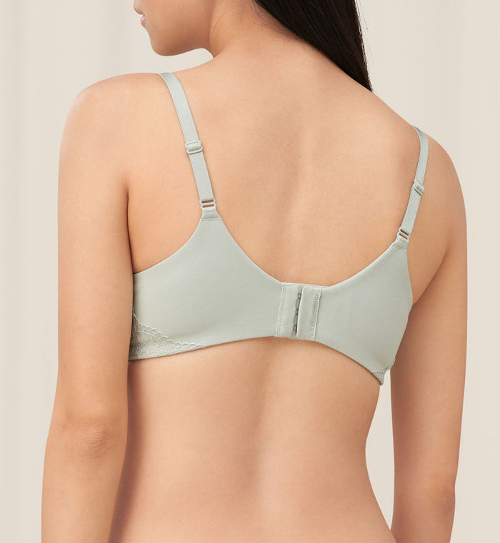 COMFORT TOUCH WELL BEING WIRED PADDED BRA - FOREST FROST
