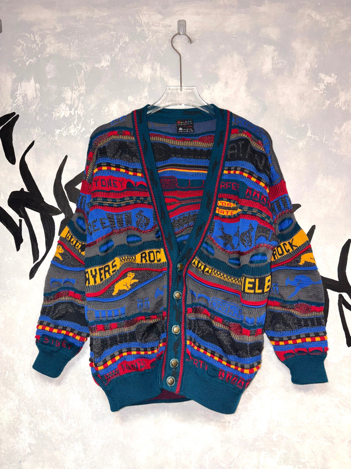Coogi Style 3D Knitting Jacket