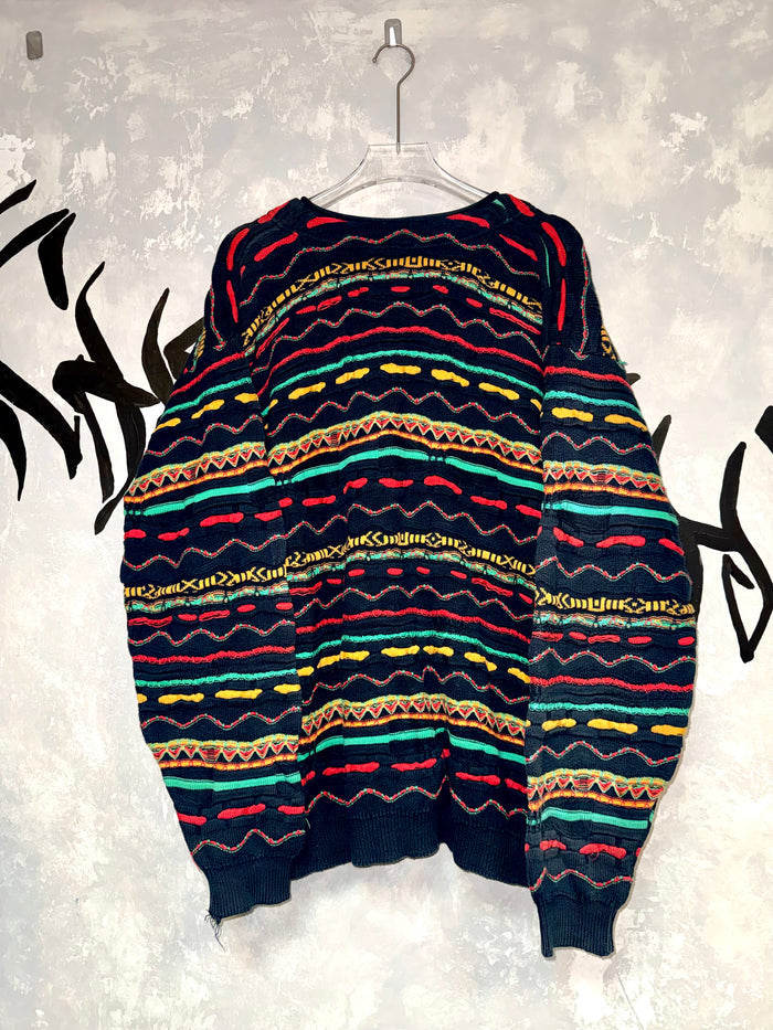 Coogi Style 3D Knitting Jacket