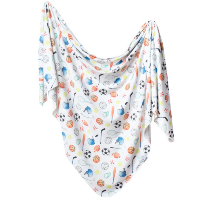 Copper Pearl Knit Swaddle Blankets