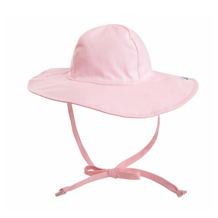 light pink floppy sun hat